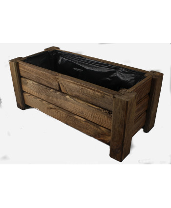 Drevený kvetináč wood 40