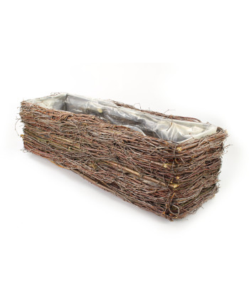 Brezový kvetináč HRANY 80