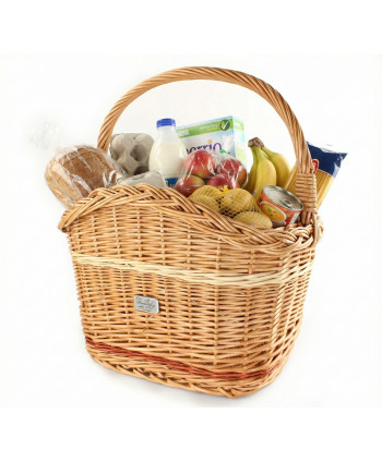 Prútený nákupná košík Kessi