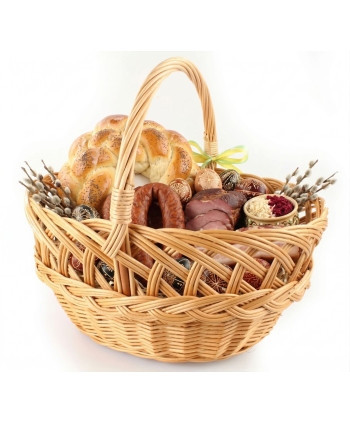 Prutený košík Conny